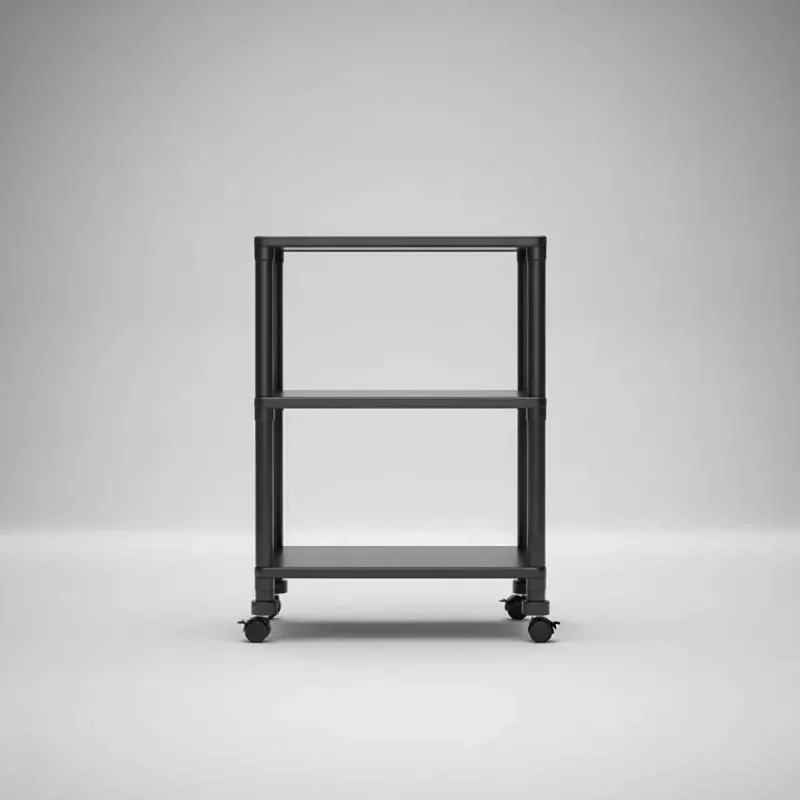 ESTANTE ORGANIZADOR MULTIUSO CON RUEDAS Y 3 NIVELES - 2