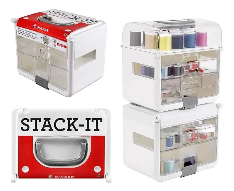 CAJA ORGANIZADORA APILABLE PARA ALMACENAMIENTO EFICIENTE - 2