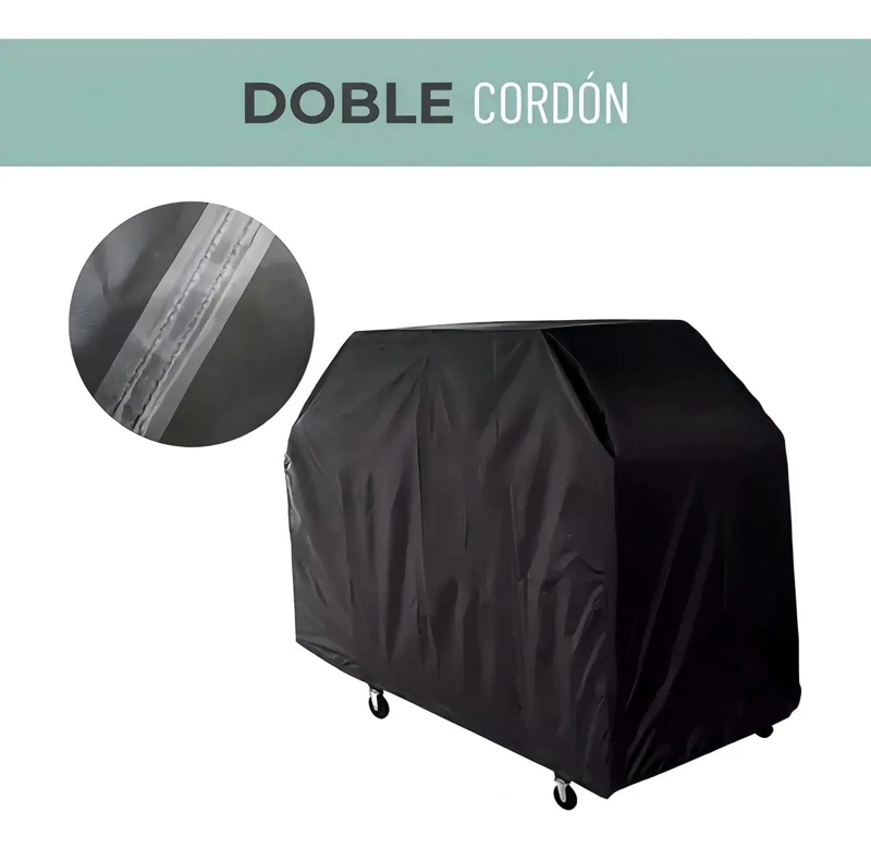 FUNDA PROTECTORA IMPERMEABLE PARA PARRILLA DE EXTERIOR RESISTENTE Y DURADERA - 2
