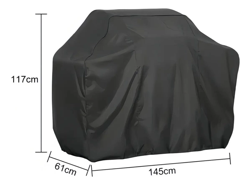 FUNDA PROTECTORA IMPERMEABLE PARA PARRILLA DE EXTERIOR RESISTENTE Y DURADERA - 4