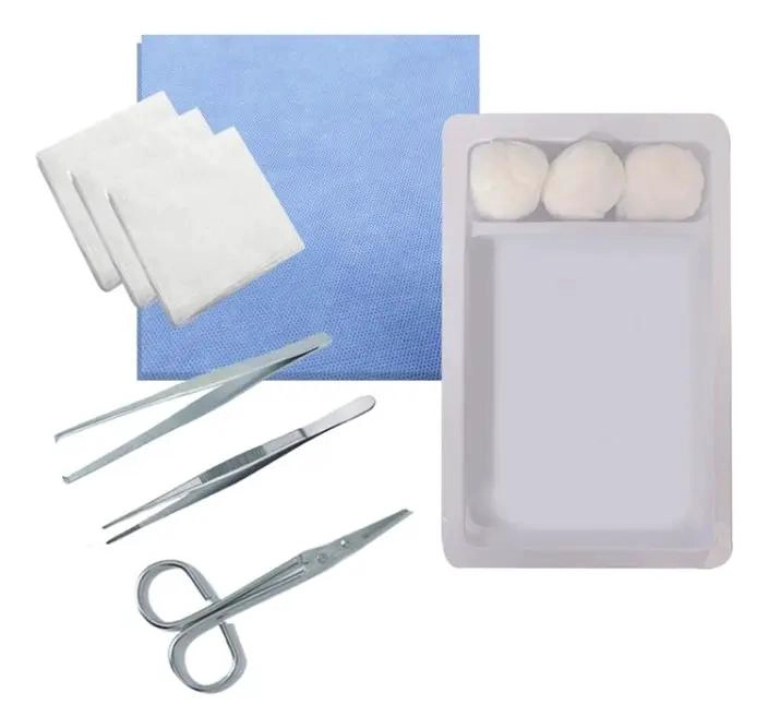 KIT DE CURACION ESTE RIL DESECHABLE CON 10 UNIDADES PARA PRIMEROS AUXILIOS - 3