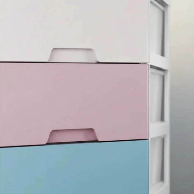 CAJONERA ORGANIZADORA PLASTICA DE 3 NIVELES CON RUEDAS 47X29X52 CM - 3
