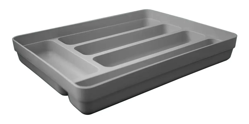 ORGANIZADOR DE CUBIERTOS CON 5 DIVISORES PARA CAJONES - 2