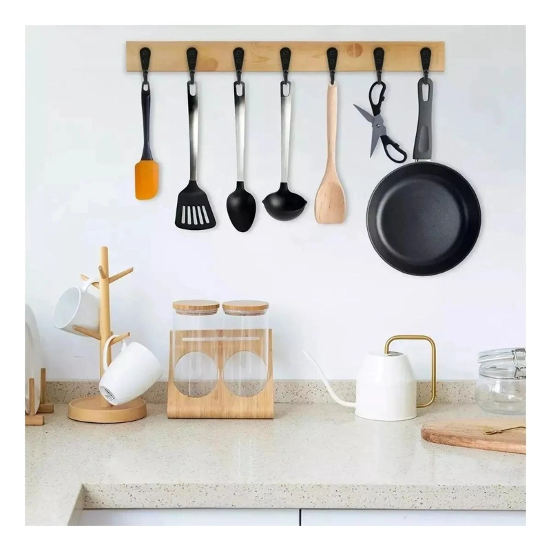 SET DE 40 GANCHOS PARA COLGAR Y ORGANIZAR EN PARED - 5