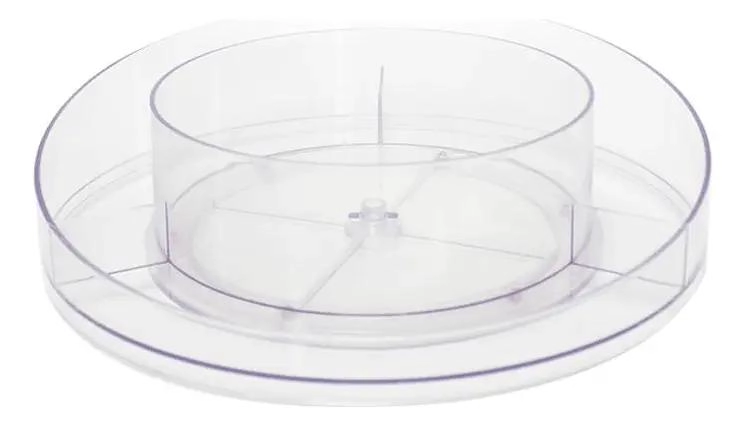 ORGANIZADOR GIRATORIO PARA COSME TICOS CON MULTIPLES COMPARTIMENTOS - 2