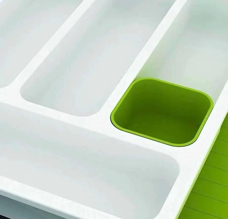 ORGANIZADOR EXTENSIBLE PARA CUCHILLOS, CUBIERTOS Y SERVICIOS DE COCINA - 4