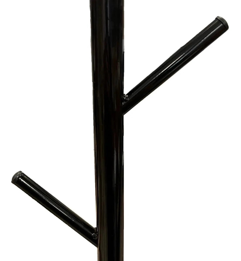 COLGADOR METALICO PARA ROPA CON PERCHAS PARA POLERONES Y BOLSOS - 3