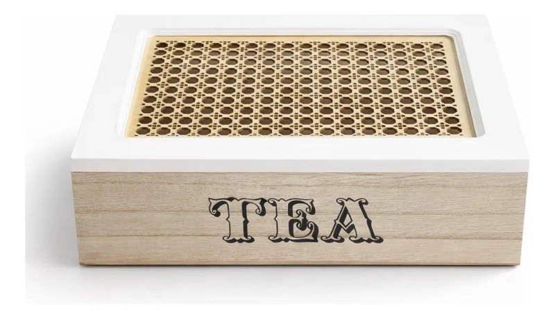 CAJA COMPACTA PARA ALMACENAMIENTO DE HIERBAS CON DISEÑO MINIMALISTA - 1