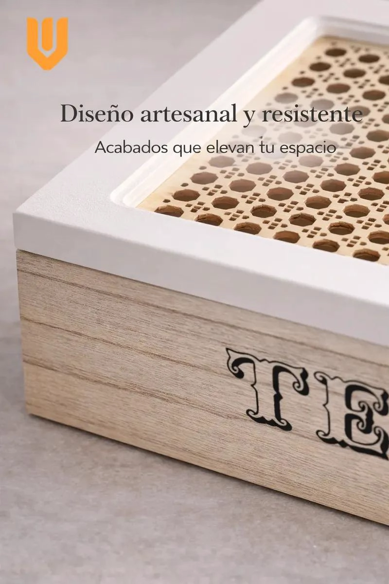CAJA COMPACTA PARA ALMACENAMIENTO DE HIERBAS CON DISEÑO MINIMALISTA - 3