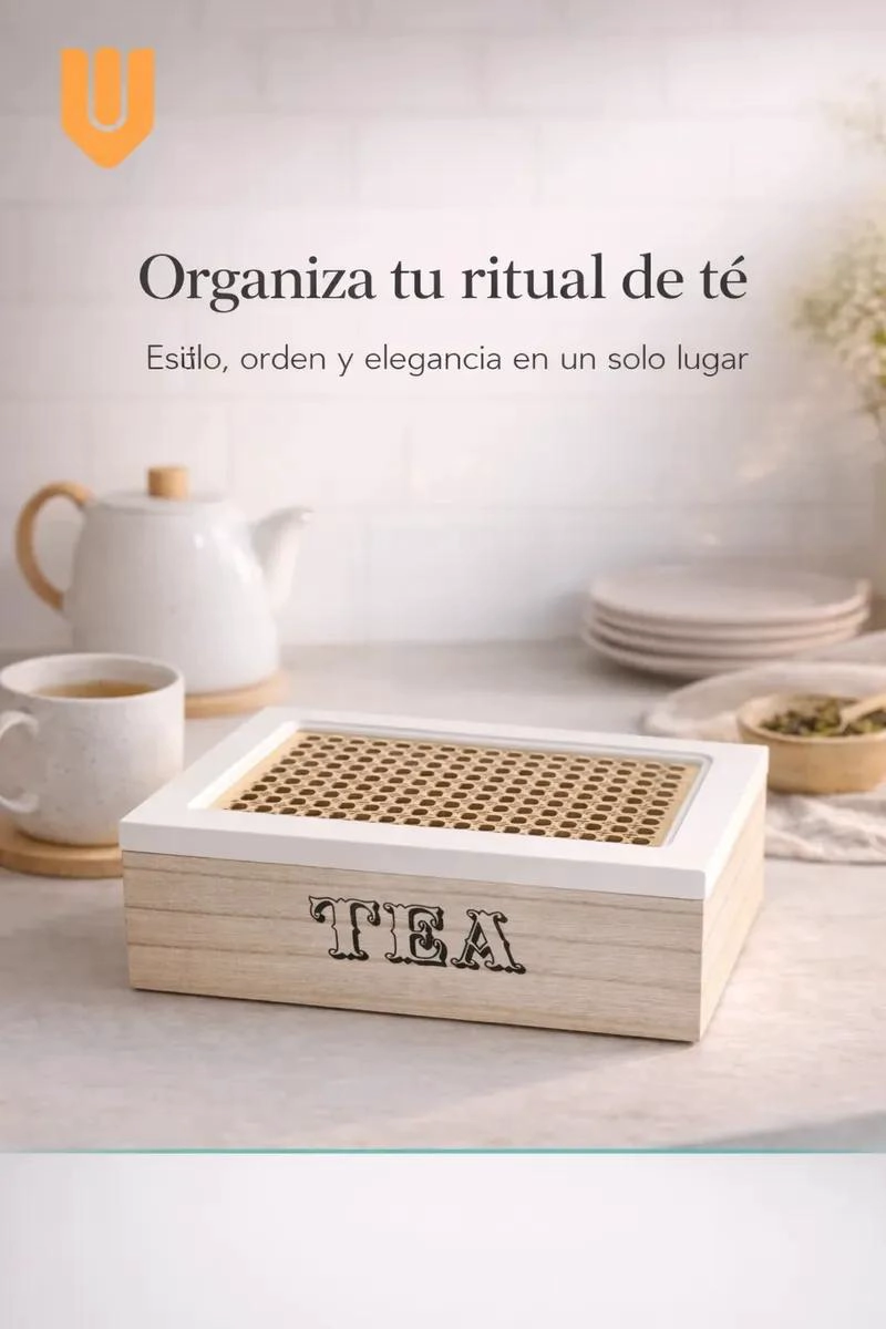 CAJA COMPACTA PARA ALMACENAMIENTO DE HIERBAS CON DISEÑO MINIMALISTA - 4