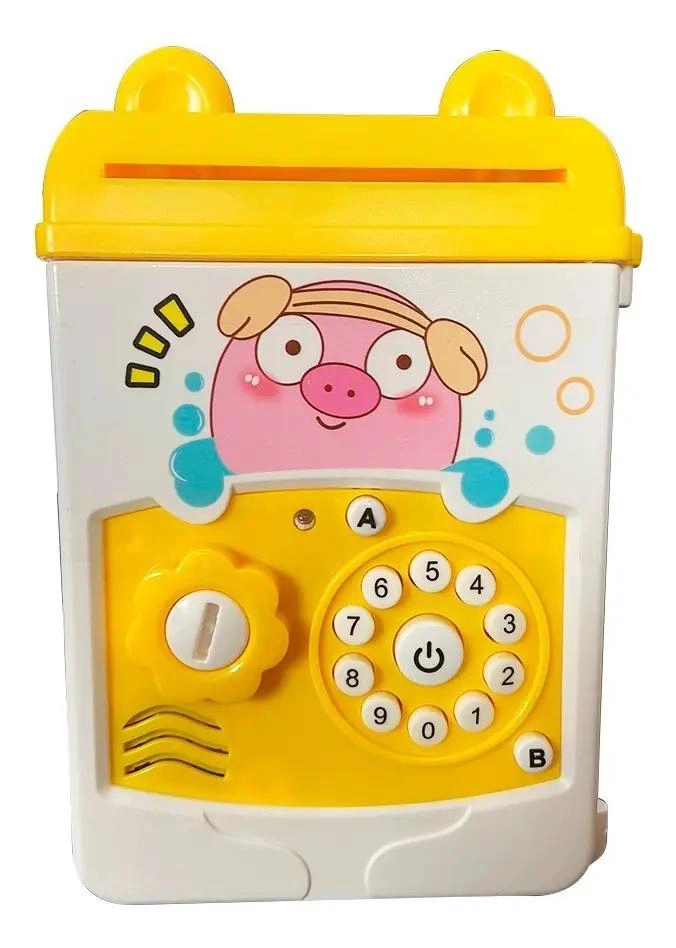 JUGUETE INTERACTIVO CON LUCES Y SONIDOS EN FORMA DE CAJA SEGURA - 1