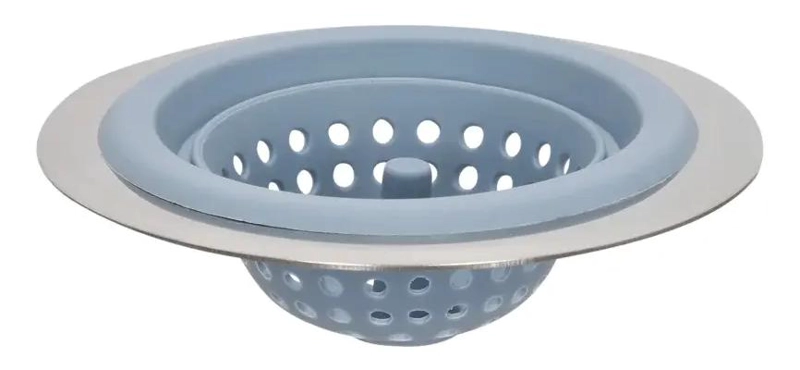 FILTRO TAPON DE SILICONA PARA DRENAJE EN BAÑO, LAVAPLATOS Y DUCHA - 1