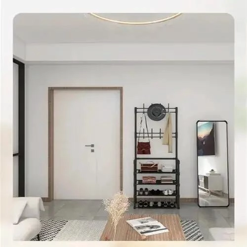 MUEBLE ORGANIZADOR PARA BAÑO CON ACABADO NEGRO ELEGANTE Y FUNCIONAL - 3