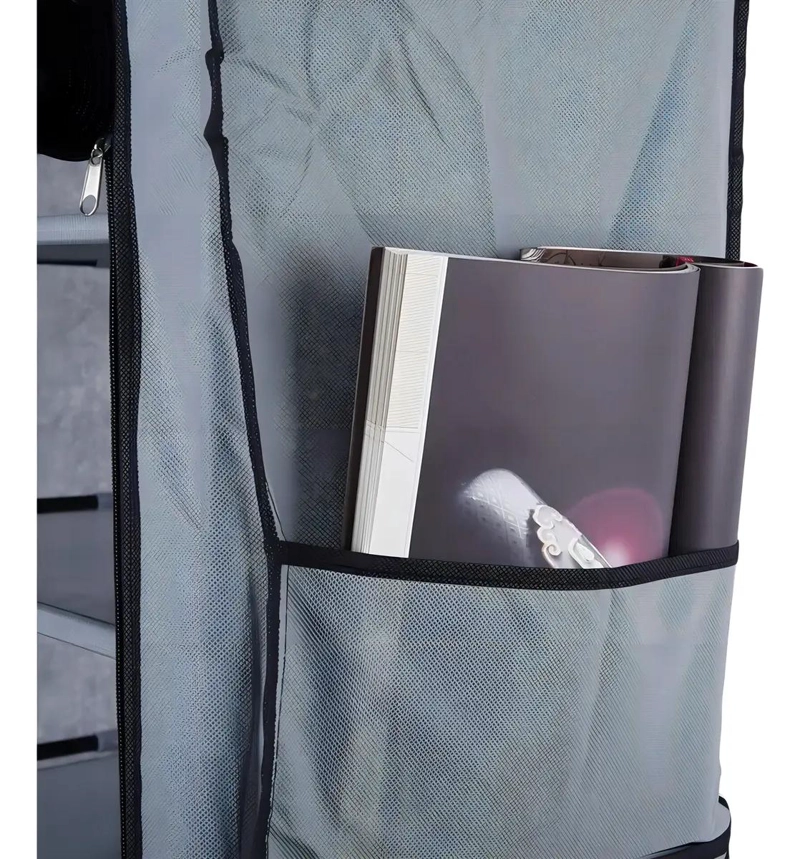 ORGANIZADOR VERTICAL PARA ARMARIO CON 10 NIVELES Y ESTANTES RESISTENTES - 5