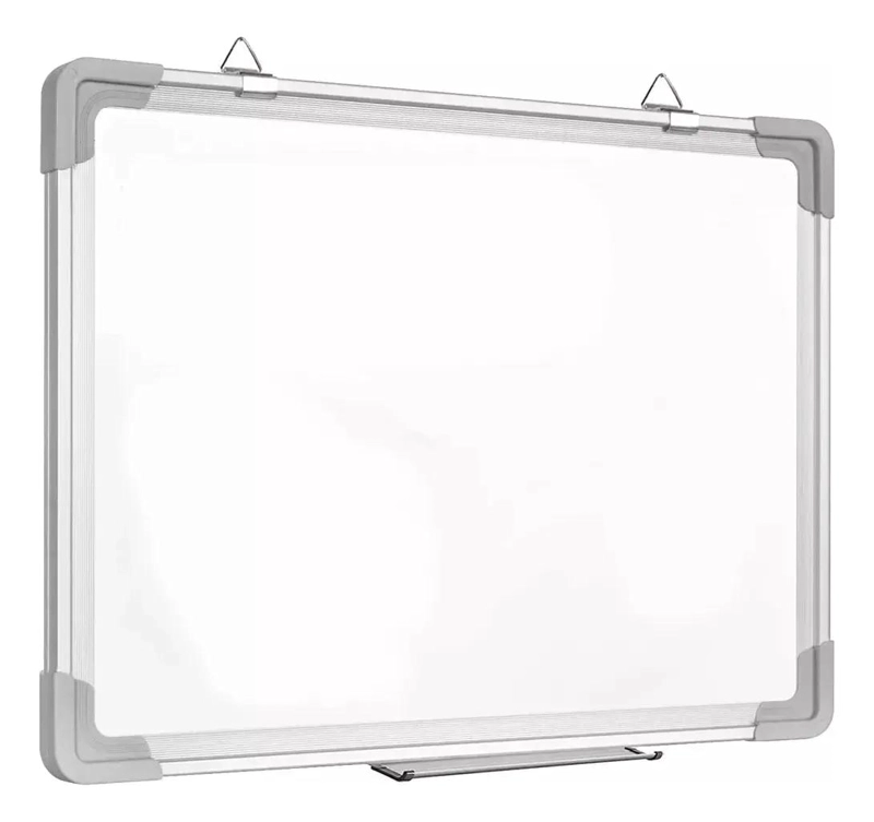 PIZARRA ACRILICA BLANCA CON SET DE 3 PLUMONES Y BORRADOR 60X90 CM - 2