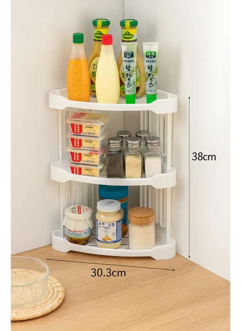 ORGANIZADOR DE BAÑO CON 3 NIVELES PARA COSME TICOS Y MAQUILLAJE - 5