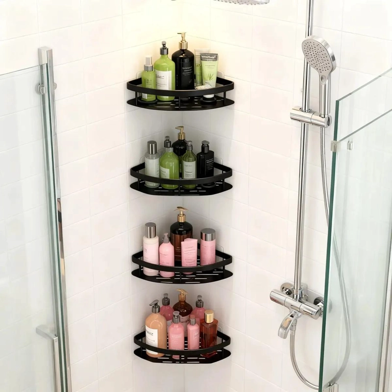 ESTANTE ORGANIZADOR ESQUINERO PARA DUCHA IMPERMEABLE Y DURADERO - 1
