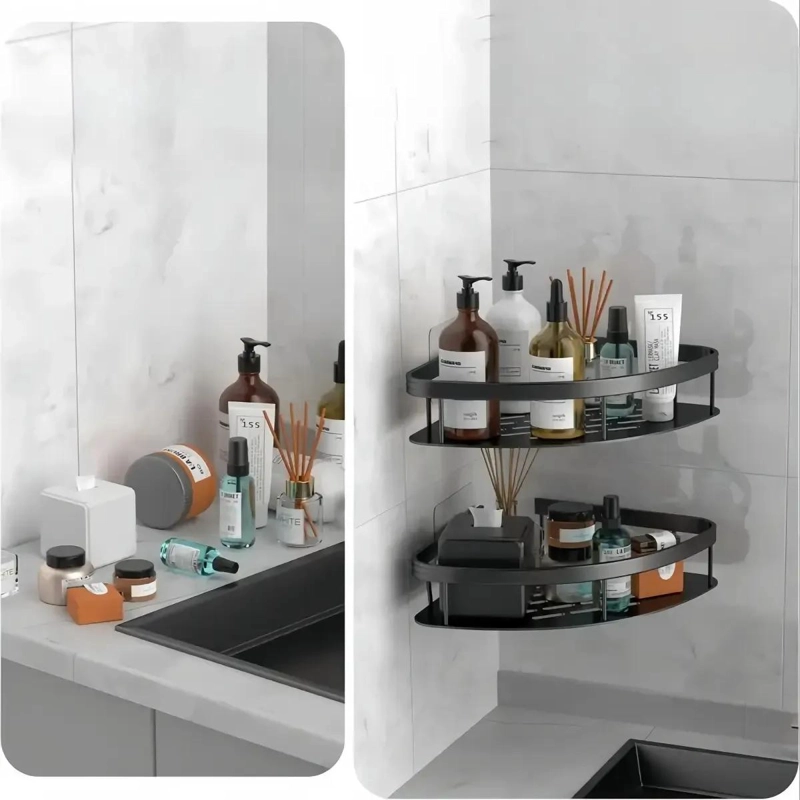 ESTANTE ORGANIZADOR ESQUINERO PARA DUCHA IMPERMEABLE Y DURADERO - 3