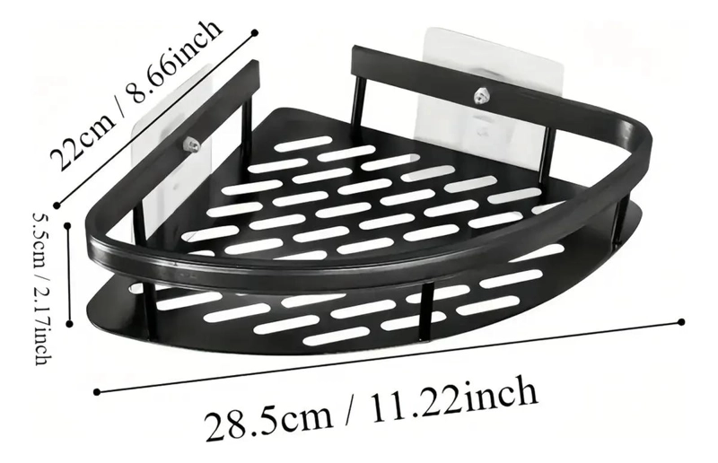 ESTANTE ORGANIZADOR ESQUINERO PARA DUCHA IMPERMEABLE Y DURADERO - 4