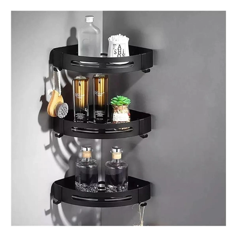 ORGANIZADOR ESQUINERO PARA DUCHA CON REPISA PARA BAÑO - 1