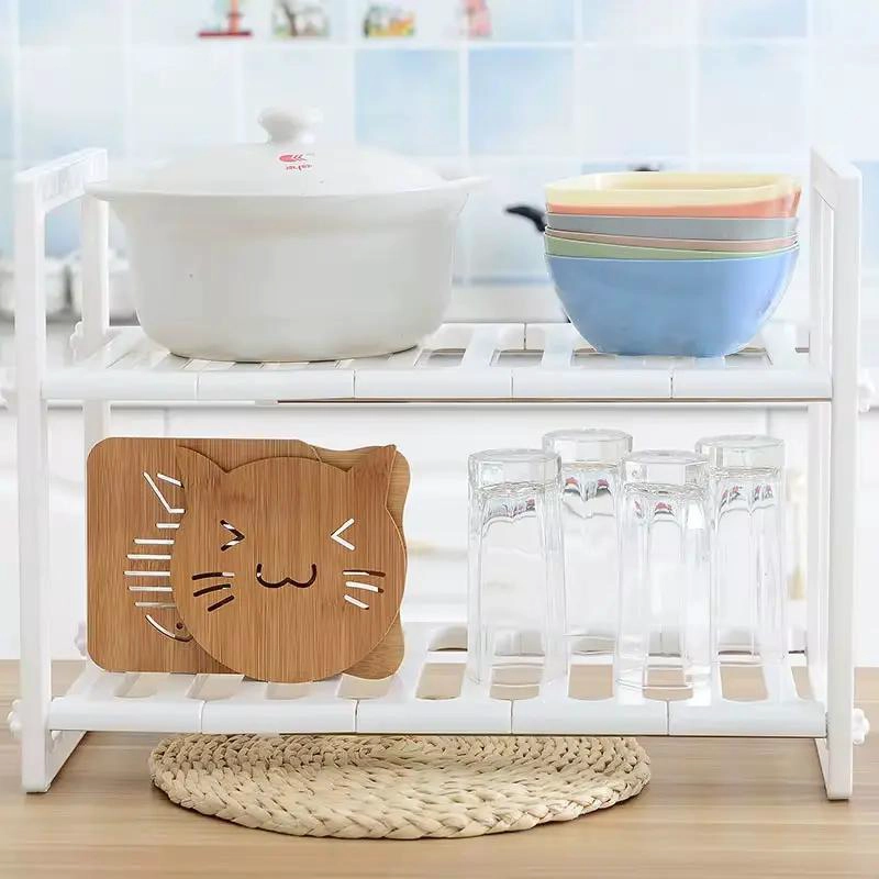 ESTANTE ORGANIZADOR PARA COCINA CON CAPACIDAD PARA OLLAS Y SARTENES - 4
