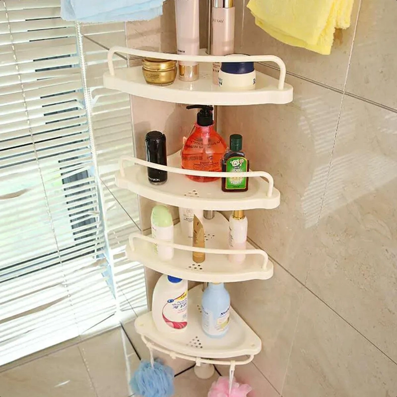 ORGANIZADOR ESQUINERO PARA BAÑO CON 4 NIVELES MULTIFUNCIONAL - 3