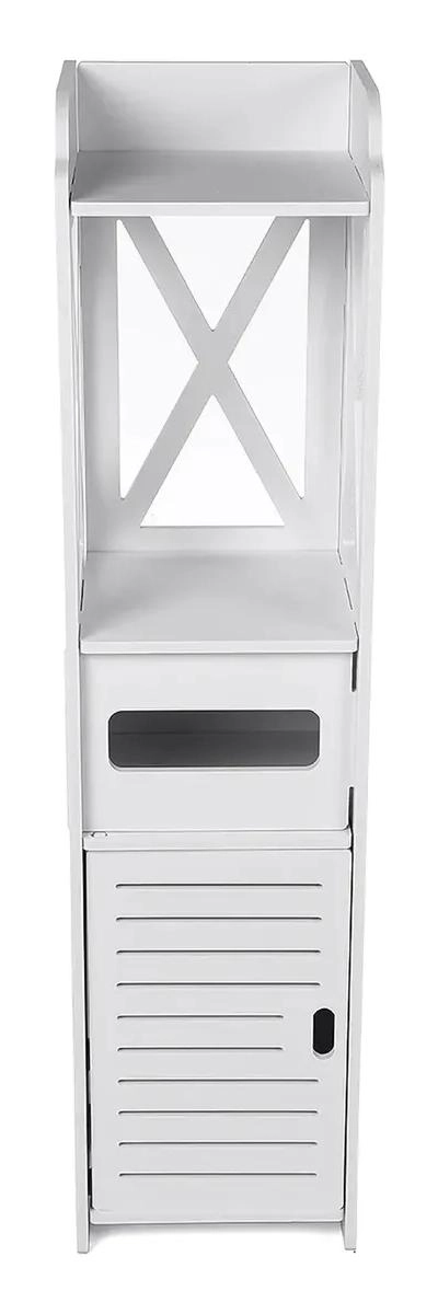 ESTANTE PARA BAÑO CON DISEÑO MODERNO Y CAPACIDAD MULTIPLE - 2