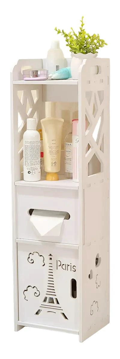 ESTANTE ORGANIZADOR PARA BAÑO CON MULTIPLES NIVELES Y DISEÑO COMPACTO - 1