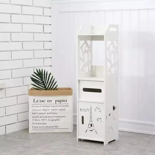 ESTANTE ORGANIZADOR PARA BAÑO CON MULTIPLES NIVELES Y DISEÑO COMPACTO - 3