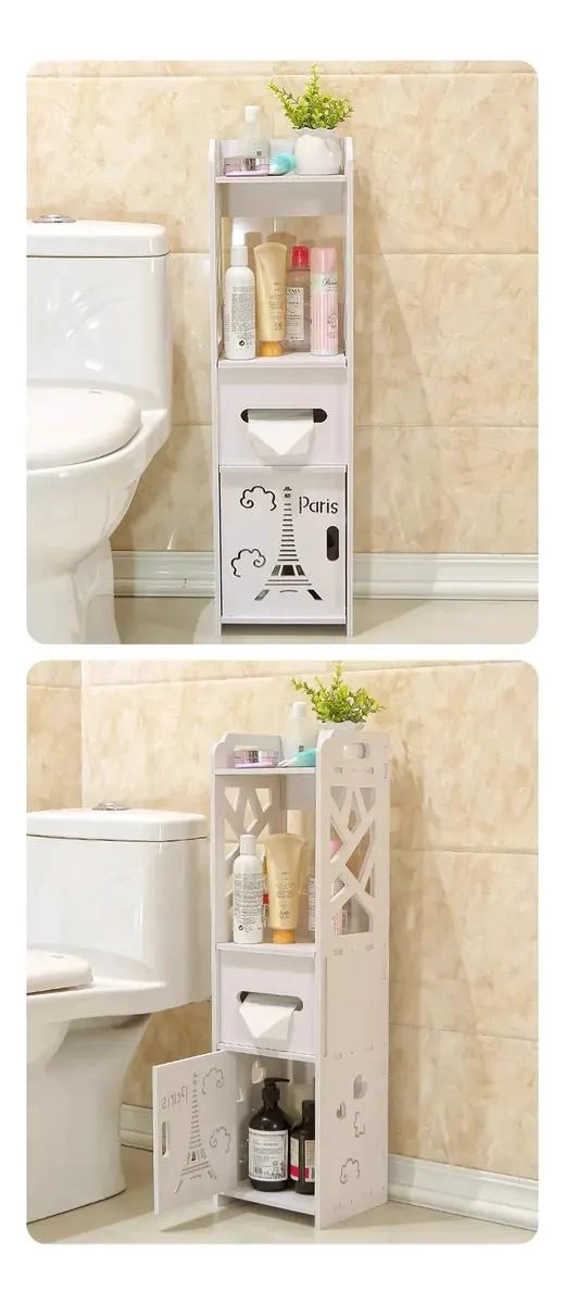 ESTANTE ORGANIZADOR PARA BAÑO CON MULTIPLES NIVELES Y DISEÑO COMPACTO - 4