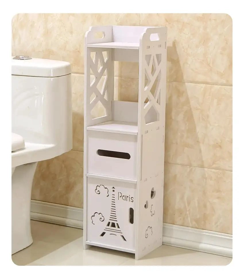ESTANTE ORGANIZADOR PARA BAÑO CON MULTIPLES NIVELES Y DISEÑO COMPACTO - 5