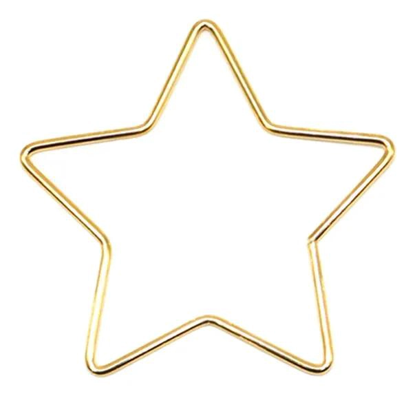 SET DE 5 AROS METALICOS PARA MANUALIDADES Y ATRAPASUEÑOS - 1