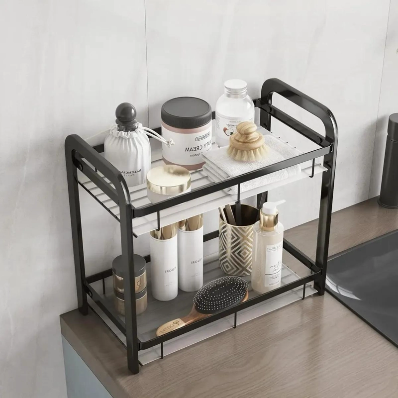 ESTANTE ORGANIZADOR MULTIUSO DE 2 NIVELES PARA COCINA Y BAÑO - 3