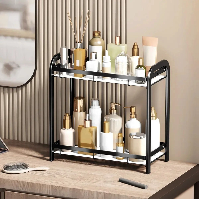 ESTANTE ORGANIZADOR MULTIUSO DE 2 NIVELES PARA COCINA Y BAÑO - 5