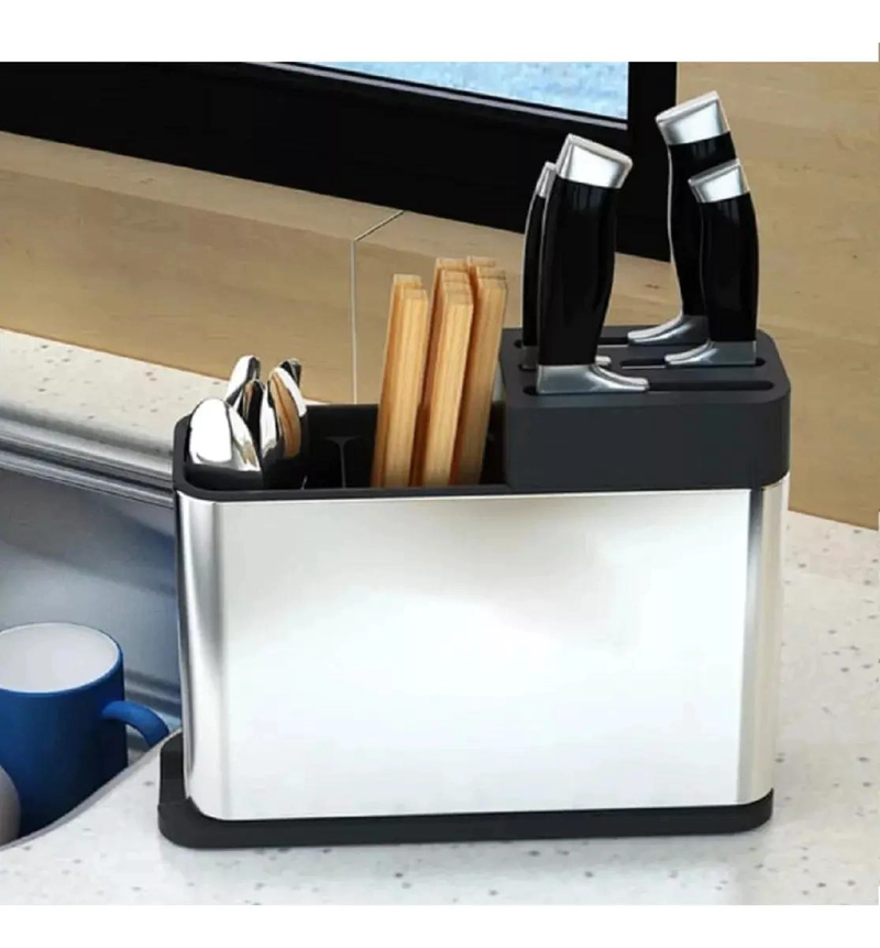 ORGANIZADOR DE COCINA PARA CUCHILLOS CON SOPORTE SEGURO Y PRACTICO - 3