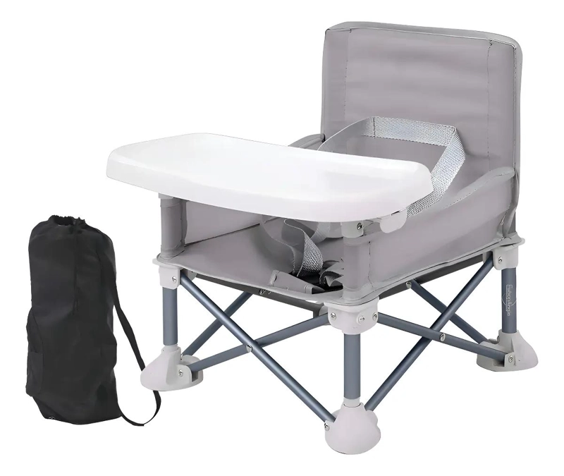 SILLA PORTATIL PLEGABLE PARA COMEDOR CON ASIENTO COMODO PARA NIÑOS - 1