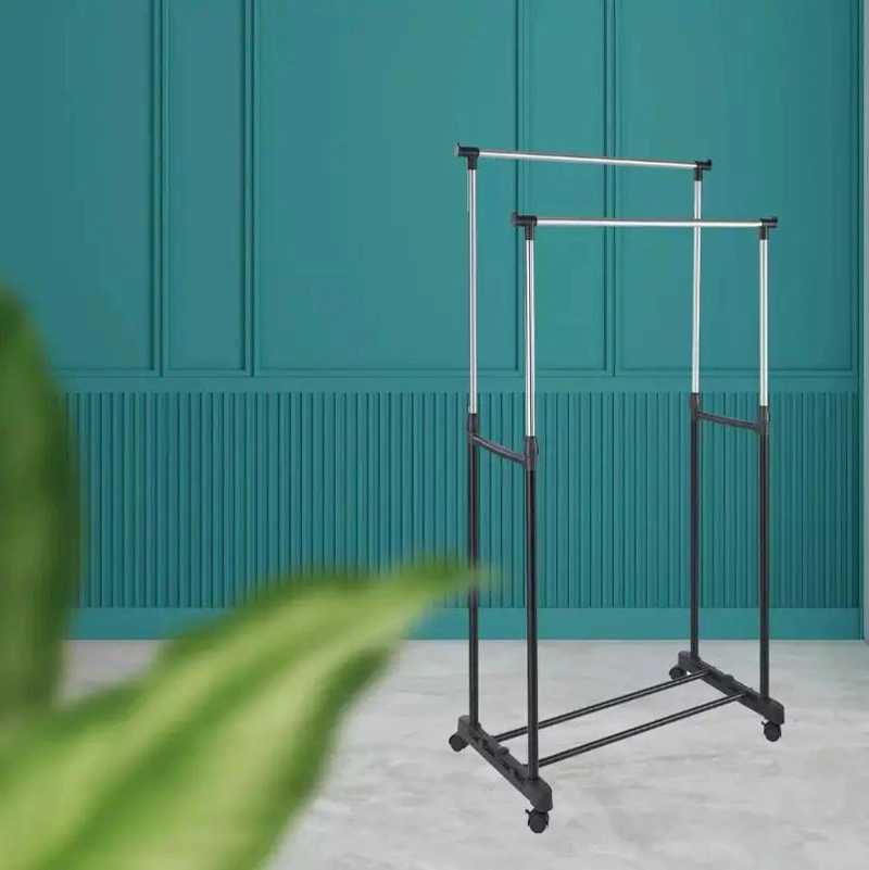 PERCHERO ORGANIZADOR COLGADOR PARA EXHIBICION DE ROPA Y ACCESORIOS - 3