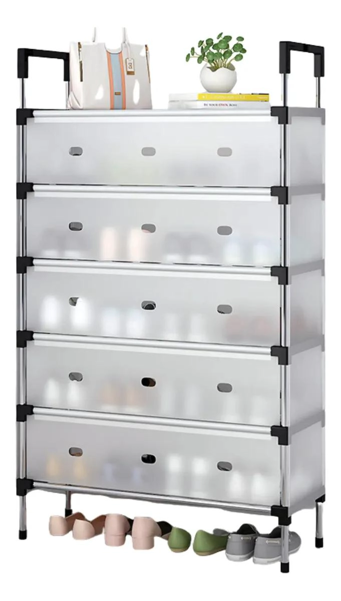 ORGANIZADOR DE ZAPATOS DE GRAN CAPACIDAD CON 6 NIVELES - 1