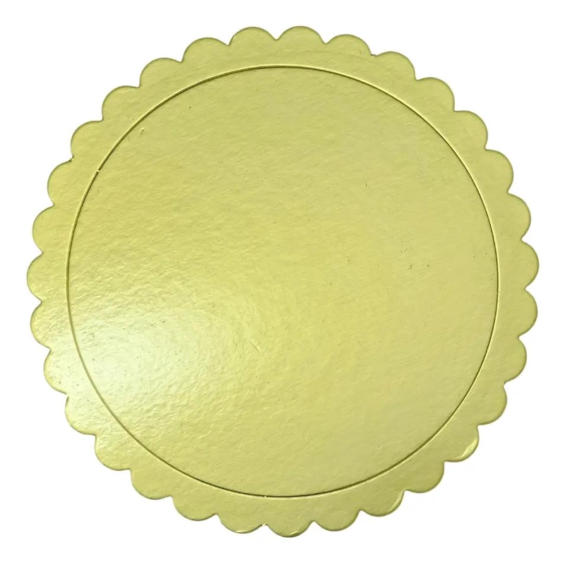 SET DE 10 BASES BANDEJAS DE 25 CM PARA TORTAS RESISTENTES - 1