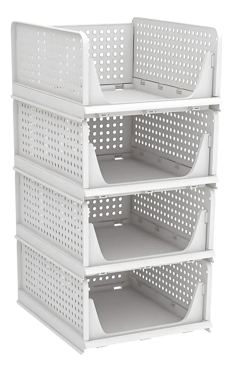 SET DE 4 ORGANIZADORES PARA CAJONES Y CLOSET EN COLOR - 1