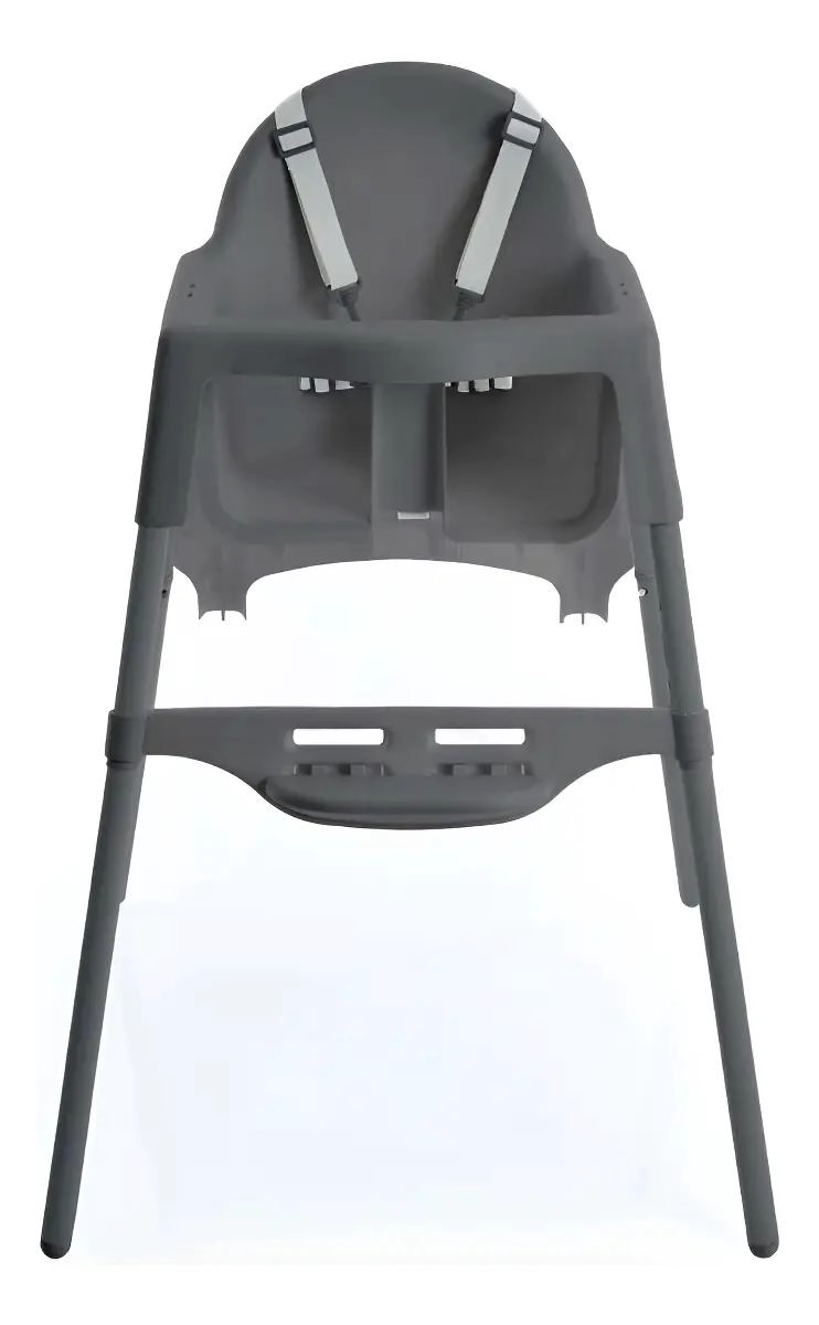 SILLA DE COMEDOR COMPACTA PARA NIÑOS HASTA 15 KG COLOR GRIS - 2