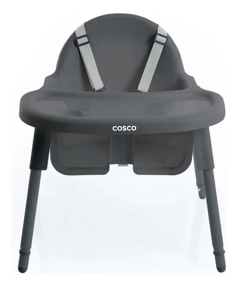 SILLA DE COMEDOR COMPACTA PARA NIÑOS HASTA 15 KG COLOR GRIS - 5