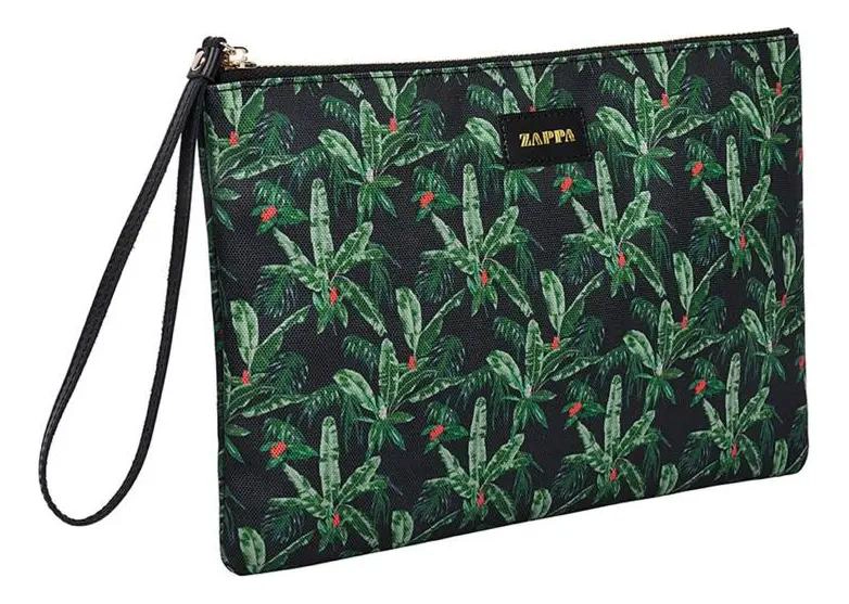 ESTUCHE CASUAL PARA MUJER COLOR VERDE OSCURO CON DISEÑO ELEGANTE - 1