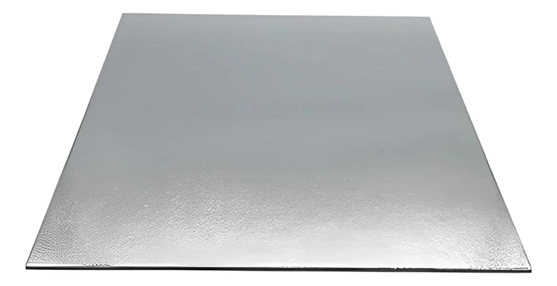 SET DE 12 BANDEJAS CUADRADAS PLATEADAS PARA TORTAS DE 35 CM - 1