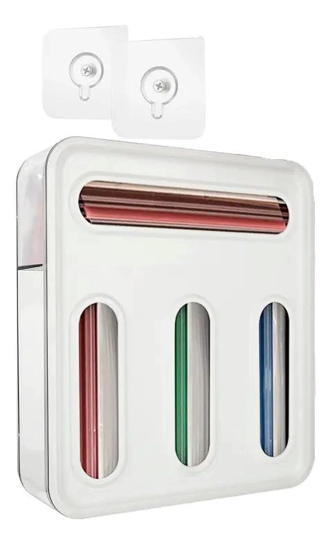 ORGANIZADOR DISPENSADOR PARA BOLSAS DE ALIMENTOS CON DISEÑO PRACTICO - 1
