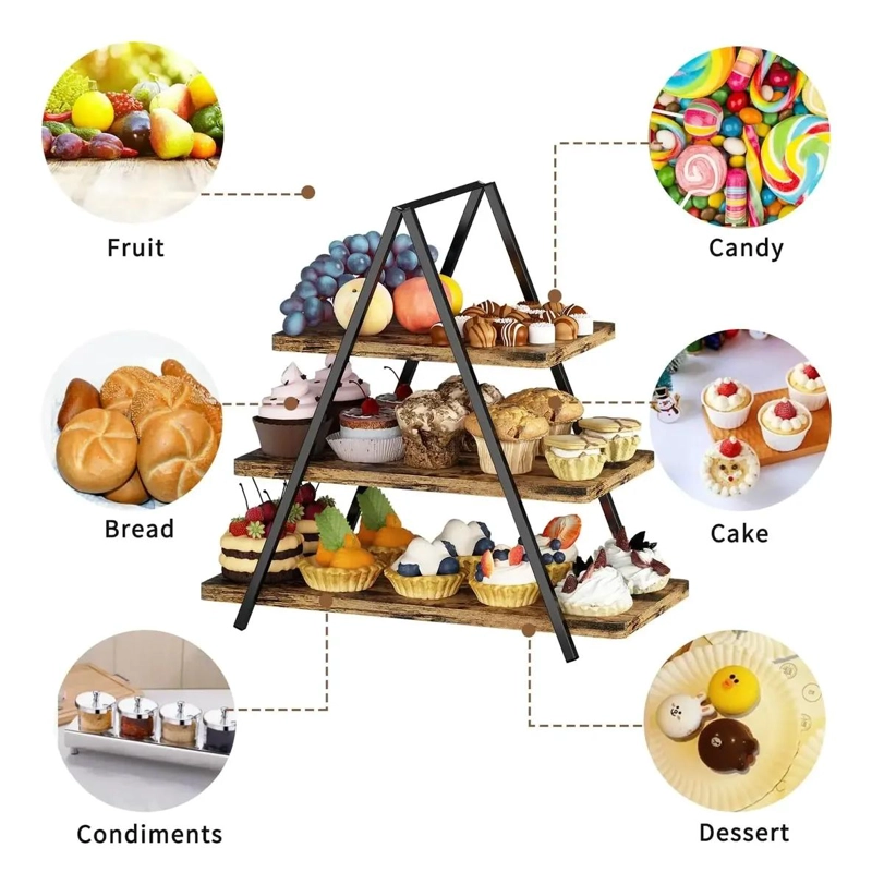 BASE GIRATORIA PARA TORTAS Y REPOSTERIA CON SOPORTE ESTABLE - 3