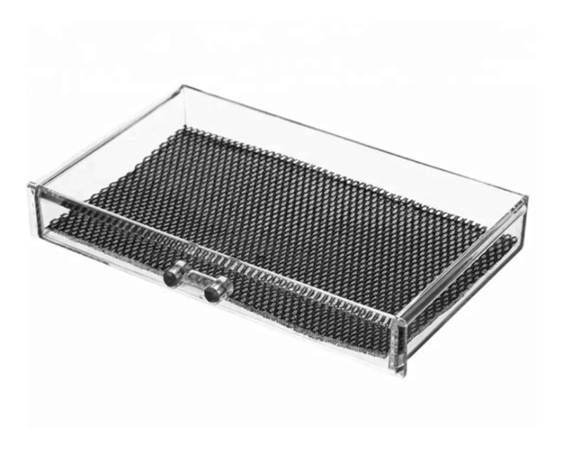 ORGANIZADOR ACRILICO TRANSPARENTE PARA COSME TICOS Y JOYAS CON COMPARTIMENTOS - 4