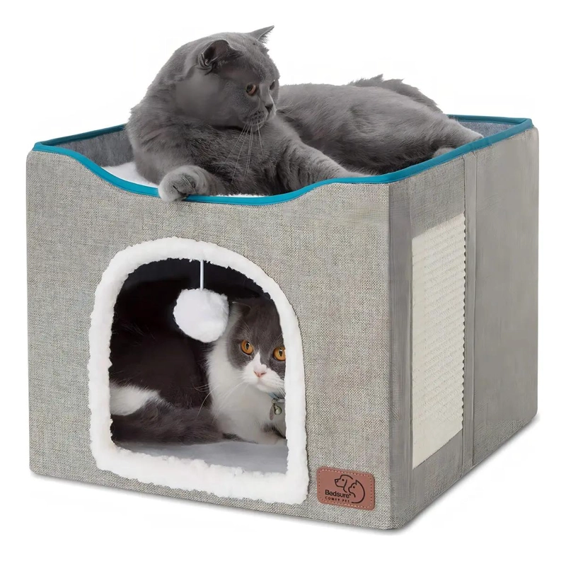 CAMA PLEGABLE PARA MASCOTAS PEQUEÑA COMODA Y RESISTENTE - 1