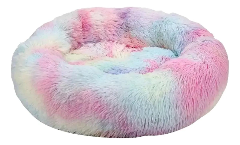 CAMA SUAVE ANTIESTRE S PARA PERROS Y GATOS 70 CM COLOR NEUTRO - 2