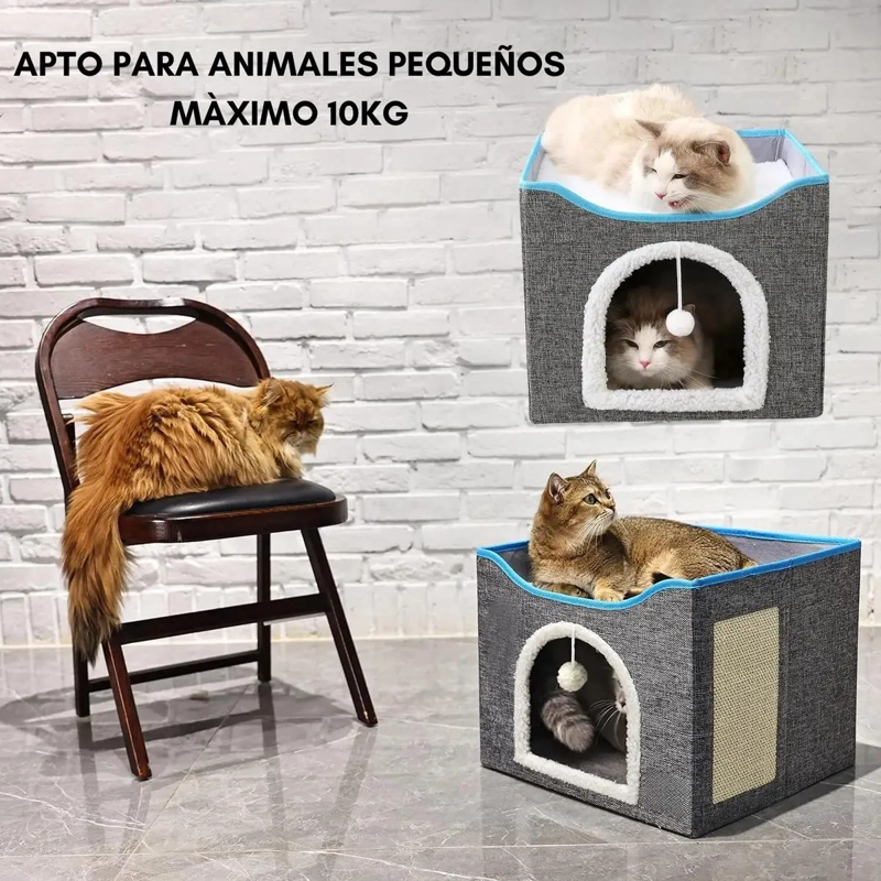 CAMA TIPO IGLU DESMONTABLE PARA MASCOTAS PEQUEÑAS - 5